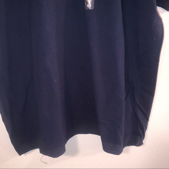 Gildan Blue Ladies XL Polo Shirt - Picture 4 of 5